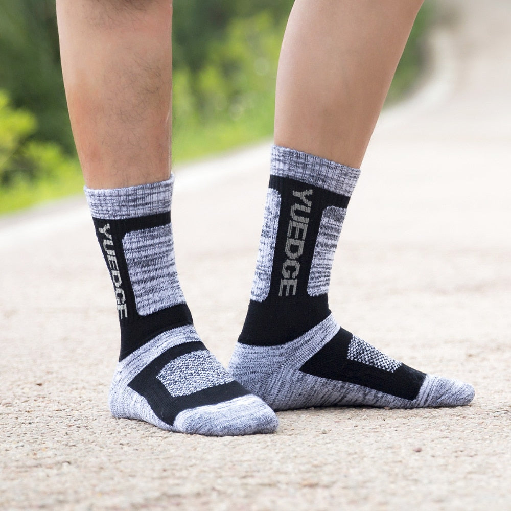 Breathable Cotton Cushioned Crew  Thermal Socks 5 Pairs - layztactical