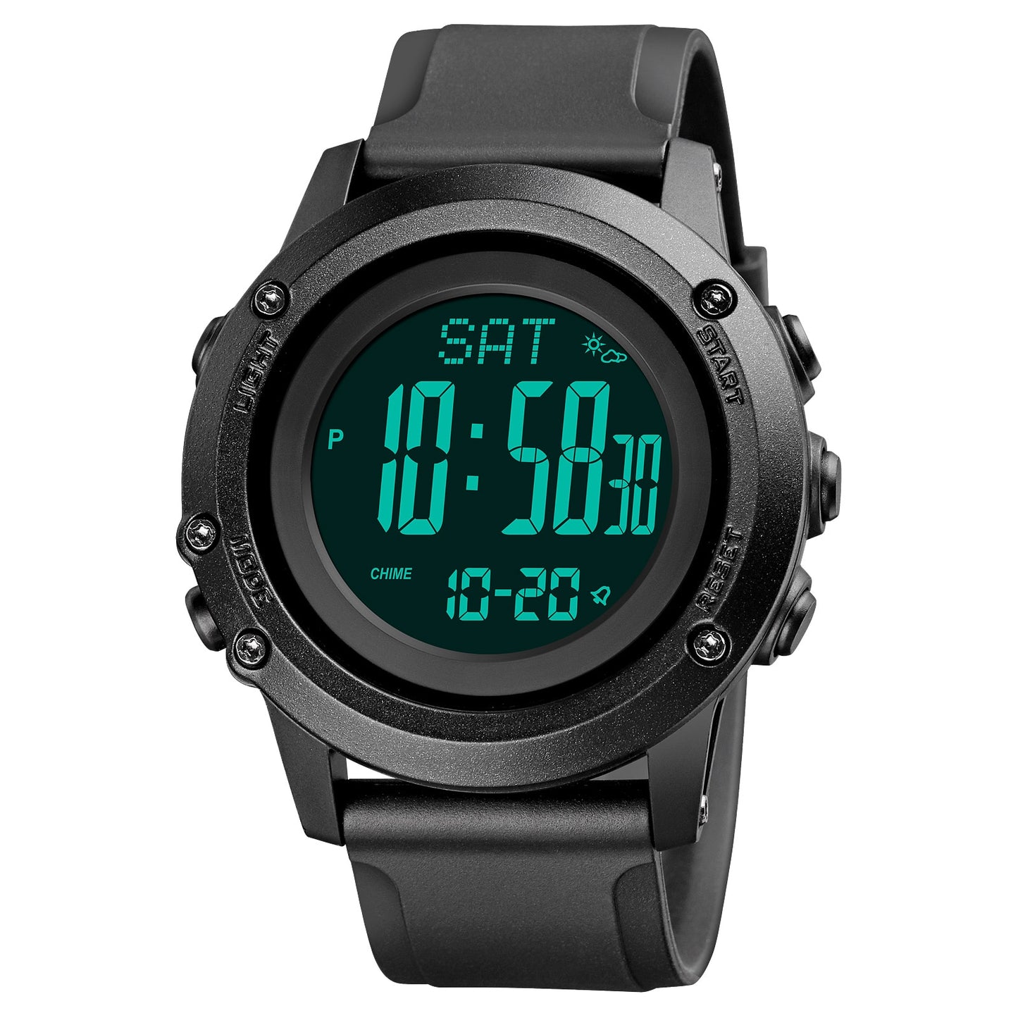 Digital Watch Compass  Waterproof - layztactical
