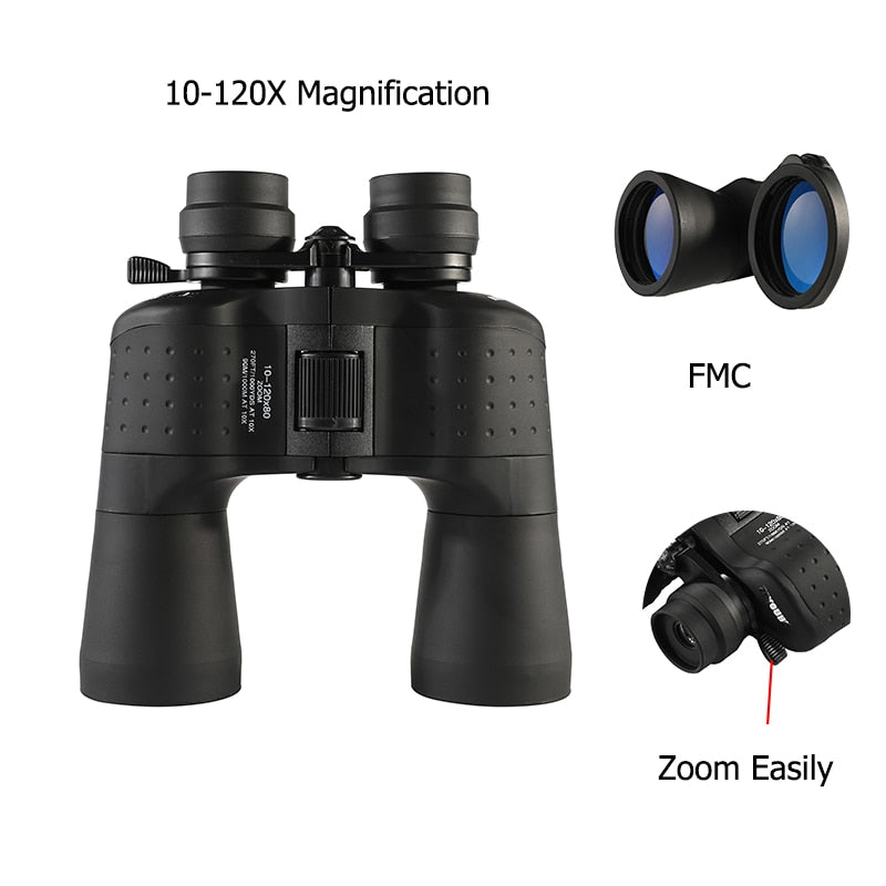 10-120X80 Binocular HD - layztactical