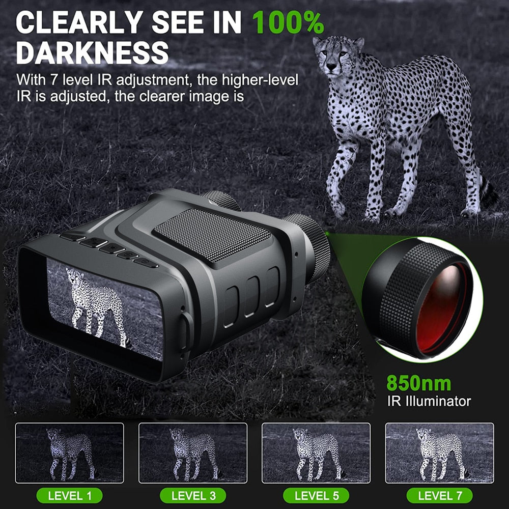 R12  Night Vision  850nm Infrared 1080P HD 5X Digital Zoom - layztactical