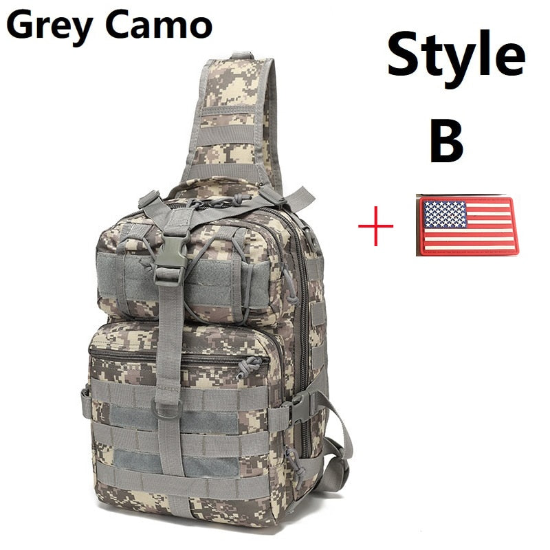 Pack Sling Backpack Waterproof EDC Rucksack Bag - layztactical