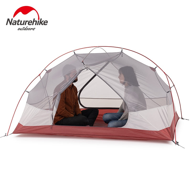 People Waterproof Double Layer Tent Aluminum Rod Ultralight