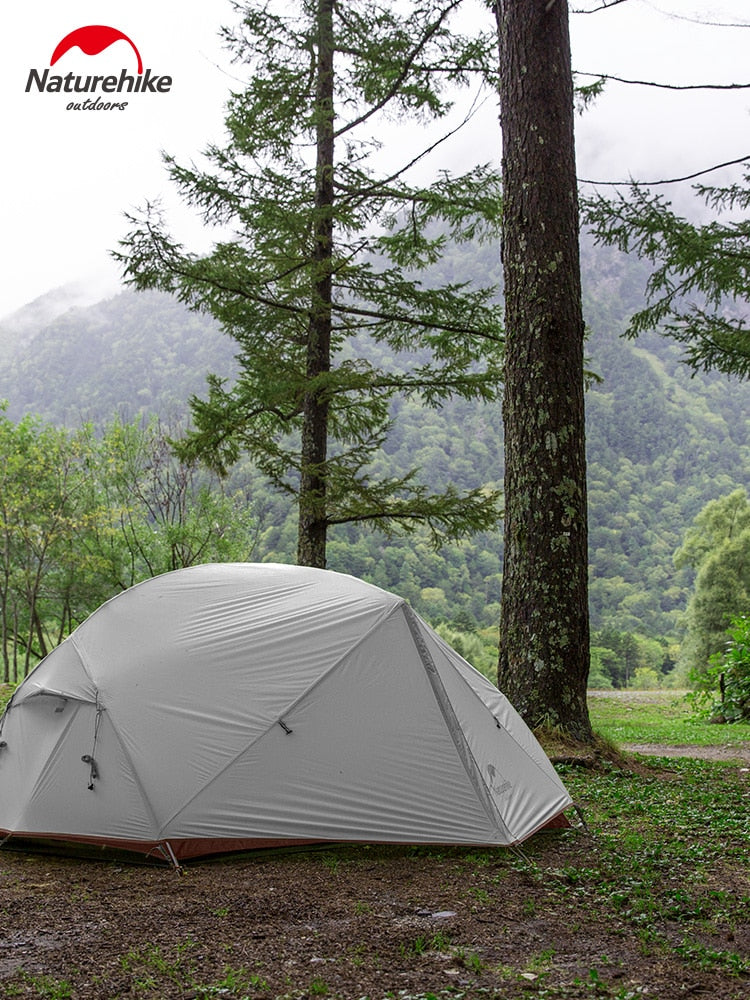 People Waterproof Double Layer Tent Aluminum Rod Ultralight