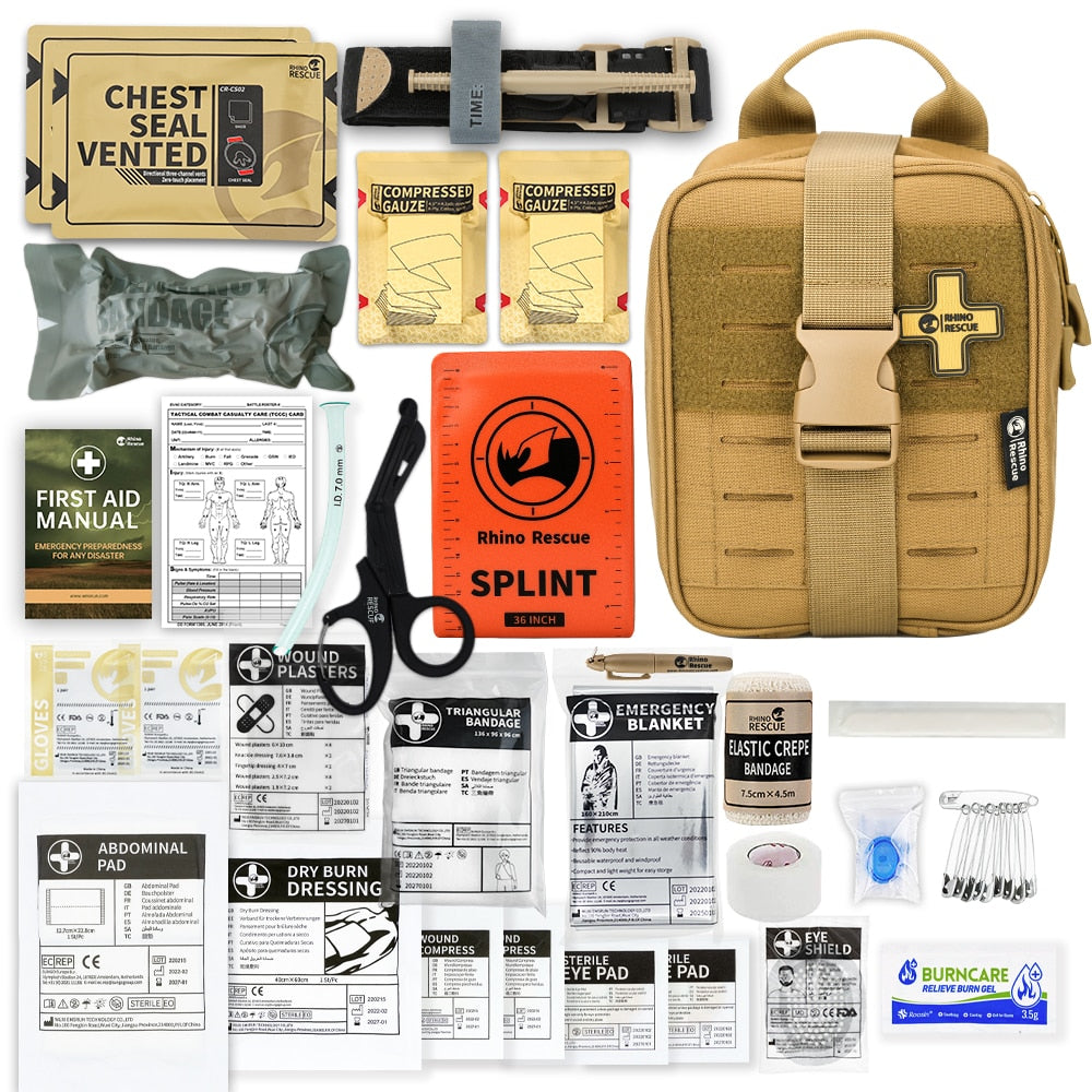 RESCUE SE IFAK Trauma Kit First Aid Pouch - layztactical