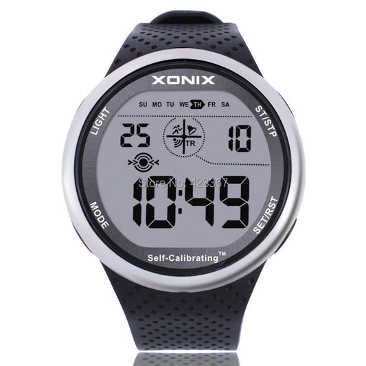 Self Calibrating Digital Watch Waterproof 100m Multifunctional - layztactical