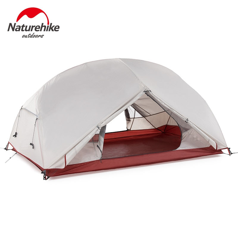 People Waterproof Double Layer Tent Aluminum Rod Ultralight